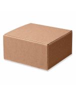 Geschenkverpackung offene Welle - natur