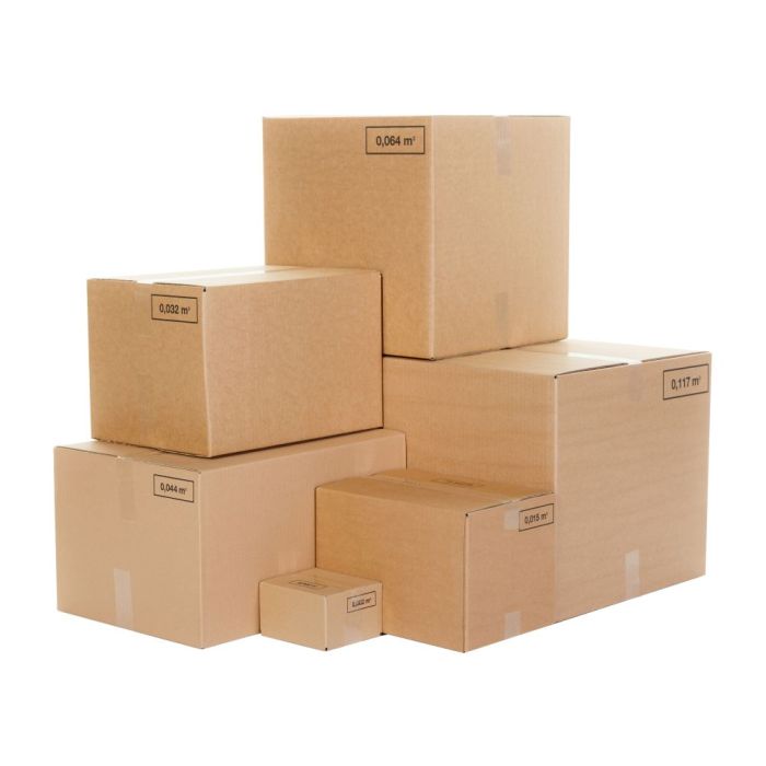 240 Faltkartons 400 X 300 X 100 Mm Kartons 2-wellig 40 X 30 X 10 Cm Versandkartons Wellpappe