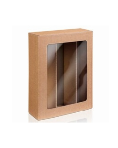 Geschenkverpackung offene Welle mit Sichtfenster