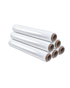 Handstretchfolie in transparent. In verschiedenen Breiten und Stärken verfügbar