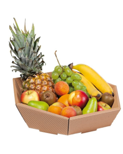 Geschenkkorb sechseckig - verschiedene Größen und Farben erhältlich