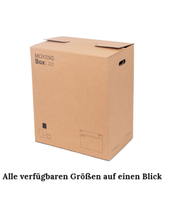Übersiedlungskartons - verschiedene Größen