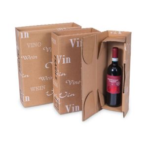 Wein-/Flaschenkarton für den Versand