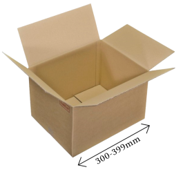 WePack 25 Stück Faltkarton 400x300x300 mm Versandkarton E-commerce Karton 1-Wellig 400G Braun Kartonage Verpackung Postkarton Versandschachtel Paket Päckchen WePack 25 Stück Faltkarton 400x300x300 mm Versandkarton E-commerce Karton 1-Wellig 400G Braun Kartonage Verpackung Postkarton Versandschachtel Paket Päckchen