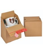 Blitzbodenkarton mit Selbstklebestreifen braun 195x145x190mm #CP 154.201520