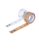Bedrucktes Klebeband aus Papier